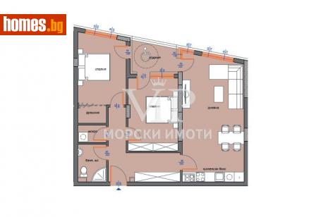 Тристаен, 109m² - Апартамент за продажба - 110439128