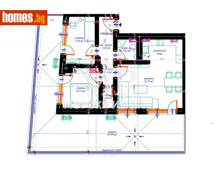Тристаен, 130m² - Апартамент за продажба - 110439147