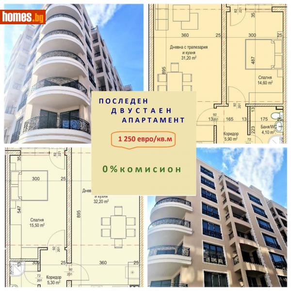 Двустаен, 86m² - Жк. Христо Смирненски, Пловдив - Апартамент за продажба - Ринг Естейт - 110466875