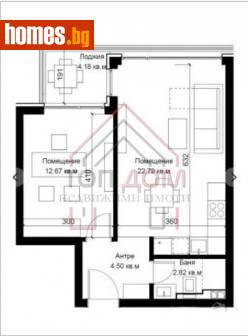 Двустаен, 63m² - Апартамент за продажба - 110481762