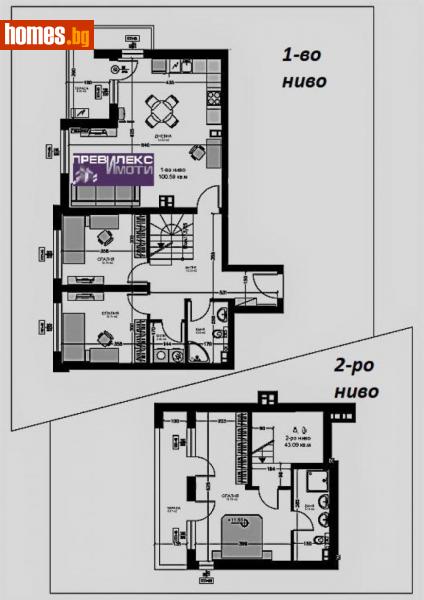 Мезонет, 169m² - Кв. Прослав, Пловдив - Апартамент за продажба - Превилекс имоти ЕООД - 110483979