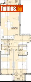 Тристаен, 116m² - Апартамент за продажба - 110487868