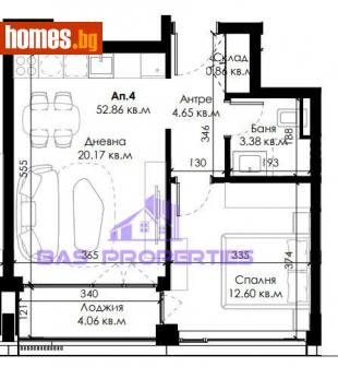 Двустаен, 68m² - Апартамент за продажба - 110498608
