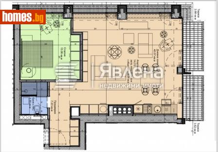 Двустаен, 101m² - Апартамент за продажба - 110500377