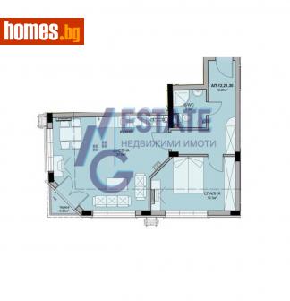 Двустаен, 80m² - Апартамент за продажба - 110501207