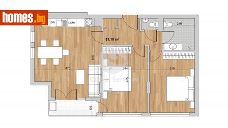 Тристаен, 95m² - Апартамент за продажба - 110534438