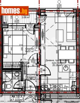 Двустаен, 55m² - Апартамент за продажба - 110547610