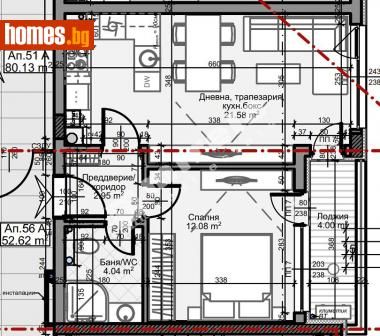 Двустаен, 62m² - Апартамент за продажба - 110547640