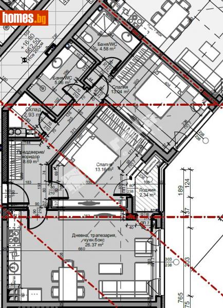 Тристаен, 102m² - София, София - град - Апартамент за продажба - МИРЕЛА - 110547770