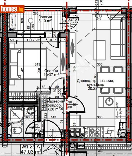 Двустаен, 54m² - София, София - град - Апартамент за продажба - МИРЕЛА - 110548395