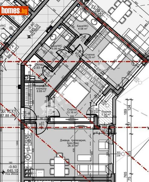 Тристаен, 102m² - София, София - град - Апартамент за продажба - МИРЕЛА - 110548445