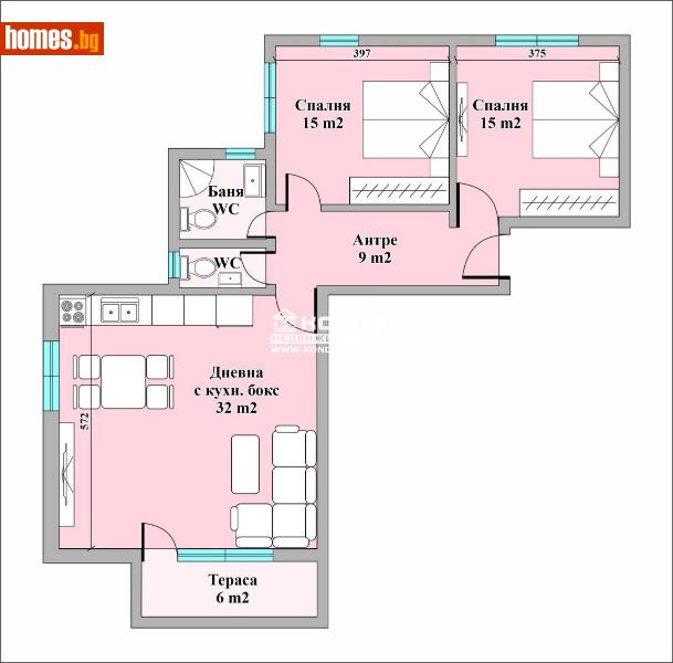 Тристаен, 118m² - Кв. Остромила, Пловдив - Апартамент за продажба - КОНДОР НЕДВИЖИМИ ИМОТИ - 110579404