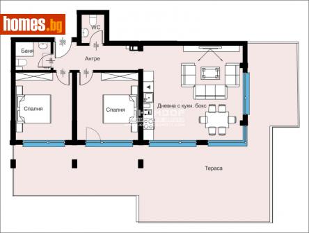 Тристаен, 172m² - Апартамент за продажба - 110579560