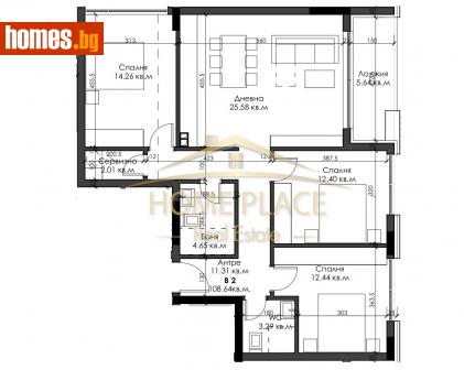 Четиристаен, 127m² - Апартамент за продажба - 110588830