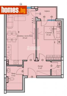 Двустаен, 74m² - Апартамент за продажба - 110710158
