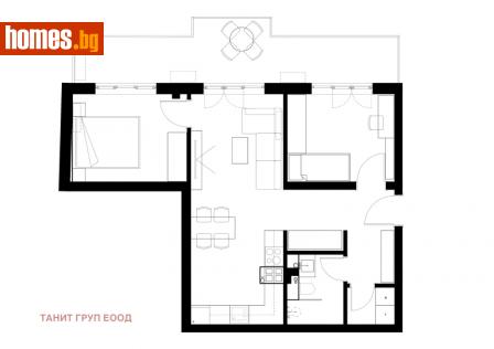 Тристаен, 94m² - Апартамент за продажба - 110739727