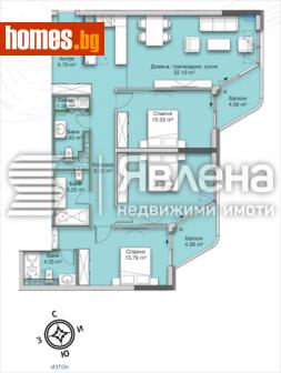 Четиристаен, 174m² - Апартамент за продажба - 110849816