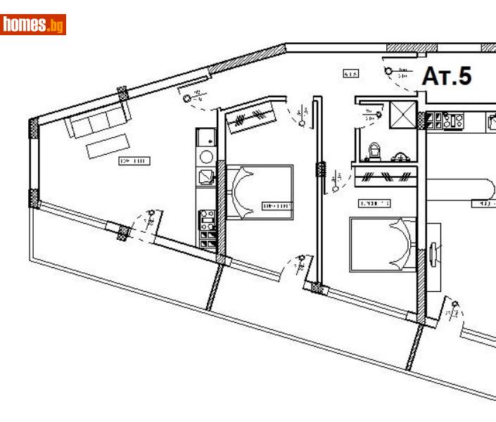 Тристаен, 91m² - Гр.Бяла, Бяла - Апартамент за продажба - АГЕНЦИЯ Стефанов Инвест ЕООД - 110958818