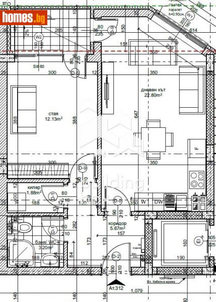 Двустаен, 63m² - Жк. Хаджи Димитър, София - Апартамент за продажба - Билдинг Бокс - 110980818