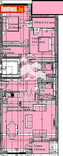 Тристаен, 123m² - Кв. Подуяне, София - Апартамент за продажба - Билдинг Бокс - 110980820