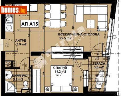 Двустаен, 67m² - Апартамент за продажба - 111050065