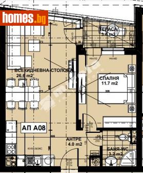 Двустаен, 69m² - Апартамент за продажба - 111050072