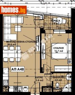 Двустаен, 69m² - Апартамент за продажба - 111050170