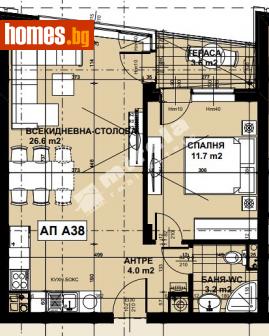 Двустаен, 69m² - Апартамент за продажба - 111050184