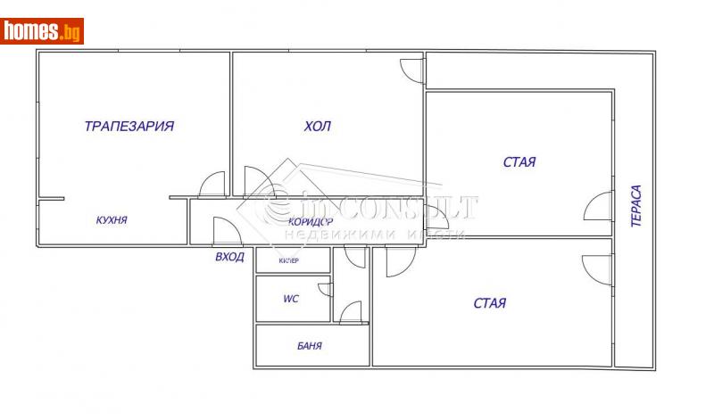 Четиристаен, 112m² -  Морска Градина, Варна - Апартамент за продажба - In Consult - 111098373