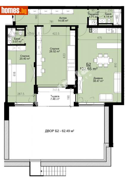 Тристаен, 142m² - Кв. Бриз, Варна - Апартамент за продажба - МИРЕЛА - 111165277