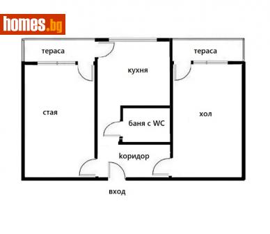 Двустаен, 66m² - Апартамент за продажба - 111181526