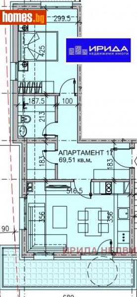 Двустаен, 81m² - Кв. Модерно Предградие, София - Апартамент за продажба - Ирида - 111204208