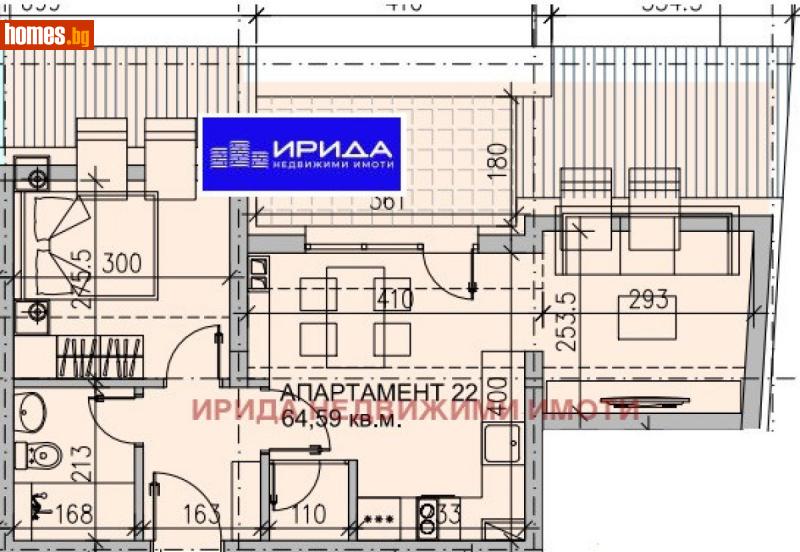 Двустаен, 74m² - Кв. Модерно Предградие, София - Апартамент за продажба - Ирида - 111204213