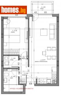 Двустаен, 80m² - Апартамент за продажба - 111204814