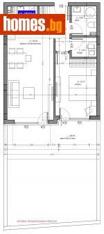 Двустаен, 70m² - Апартамент за продажба - 111204819