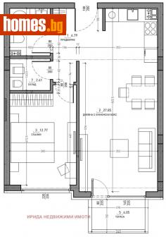 Двустаен, 78m² - Апартамент за продажба - 111204846