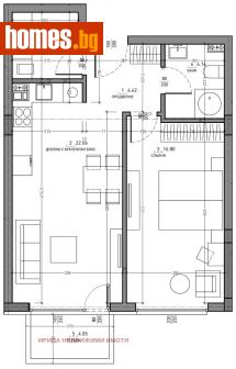 Двустаен, 77m² - Апартамент за продажба - 111204854