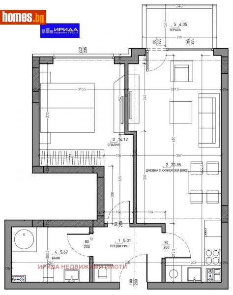 Двустаен, 73m² - Кв. Малинова Долина, София - Апартамент за продажба - Ирида - 111204855