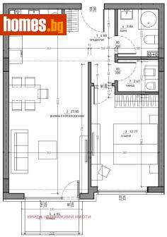 Двустаен, 77m² - Апартамент за продажба - 111204856