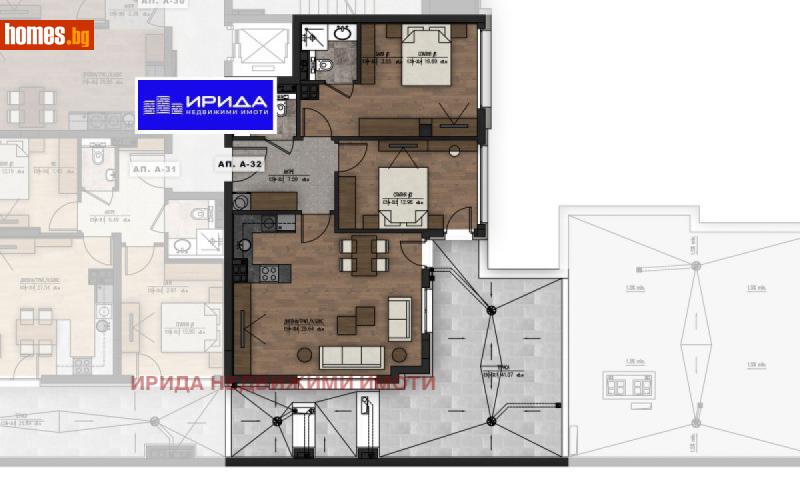 Тристаен, 103m² - Жк. Младост 1, София - Апартамент за продажба - Ирида - 111205366