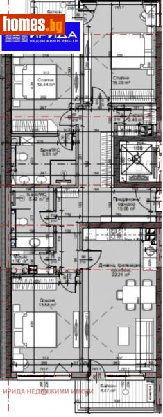 Четиристаен, 141m² - Жк. Младост 4, София - Апартамент за продажба - Ирида - 111206252