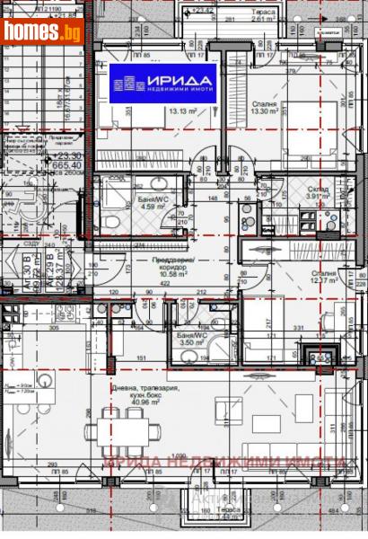 Четиристаен, 151m² - Жк. Младост 4, София - Апартамент за продажба - Ирида - 111206266