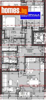 Тристаен, 114m² - Апартамент за продажба - 111206270