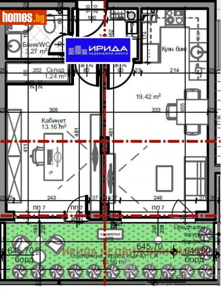 Двустаен, 56m² - Жк. Младост 4, София - Апартамент за продажба - Ирида - 111206487