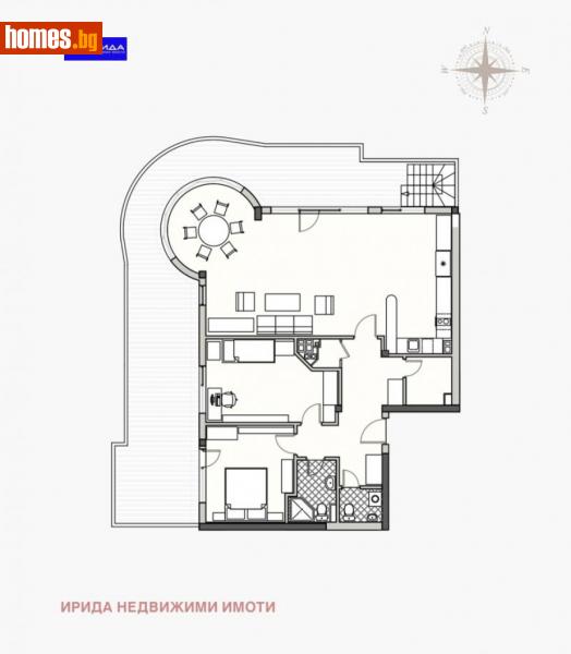 Тристаен, 132m² - Жк. Младост 4, София - Апартамент за продажба - Ирида - 111206677