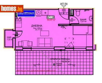 Едностаен, 65m² - Апартамент за продажба - 111250411