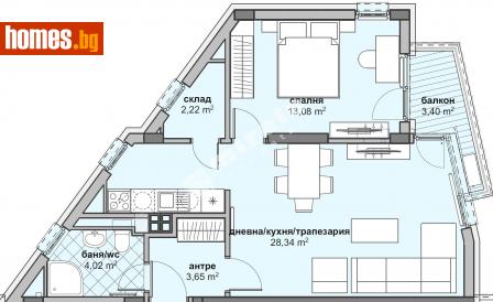 Двустаен, 81m² - Апартамент за продажба - 111281389