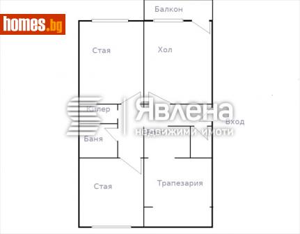 Тристаен, 88m² - Апартамент за продажба - 111299444