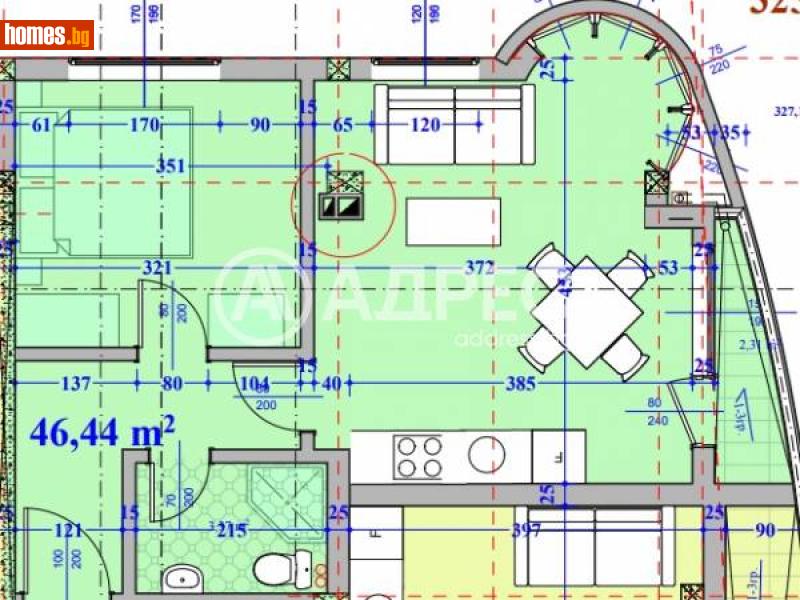 Двустаен, 67m² - С.Кранево, Добрич - Апартамент за продажба - АДРЕС НЕДВИЖИМИ ИМОТИ - 111328488