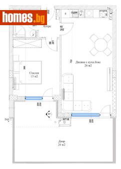 Двустаен, 85m² - Апартамент за продажба - 111398993